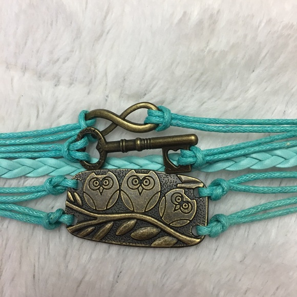 (P2) Owl Key Bracelet - Picture 3 of 5